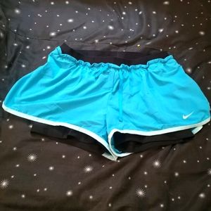 Women's Nike Dri-fit workout, jogging shorts, sz M